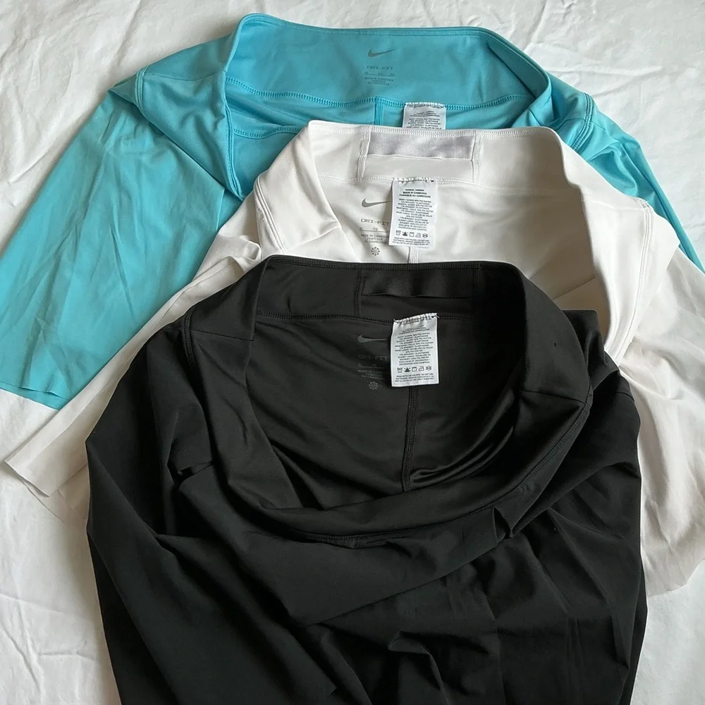 Nike bundle Tennis Skirt - Black, White, and Blue - Picture 6 of 9
